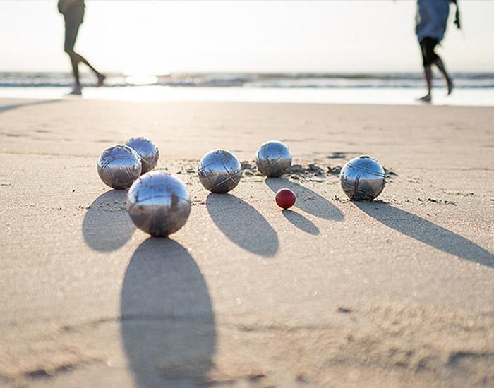 Petanque sports outdoors beach recreation